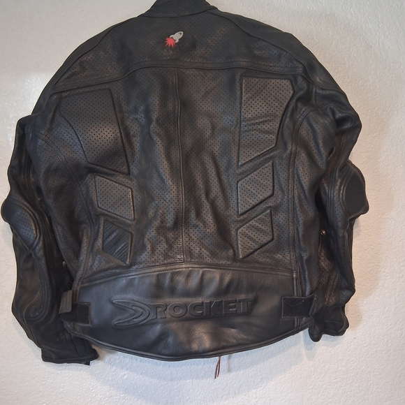 Black Leather Jacket by Joe Rocket - Picture 3 of 3